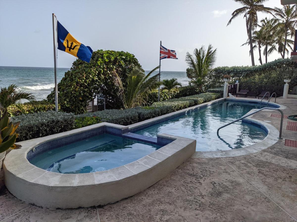 Breezy Ocean Front Condo Close To The Best Beaches Christ Church Exterior photo