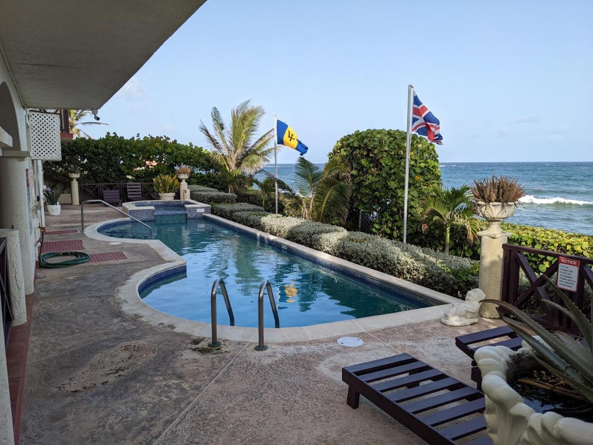 Breezy Ocean Front Condo Close To The Best Beaches Christ Church Exterior photo